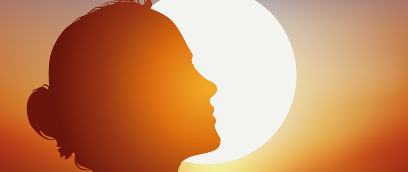 femme - soleil - profil - bronzage - bronzer - beaut - t - vacances - silhouette - coucher de soleil